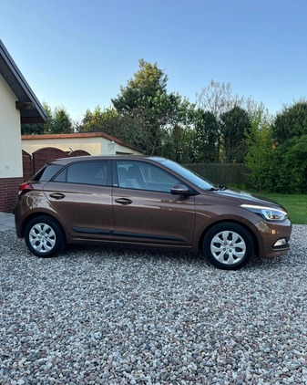 Hyundai i20 cena 42900 przebieg: 18000, rok produkcji 2015 z Pisz małe 407